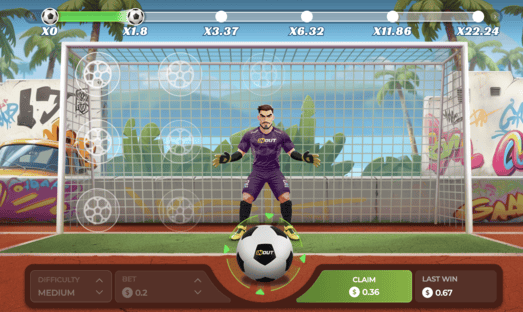 Penalty Unlimited Demo Screenshot - Free Practice Mode for Pakistan